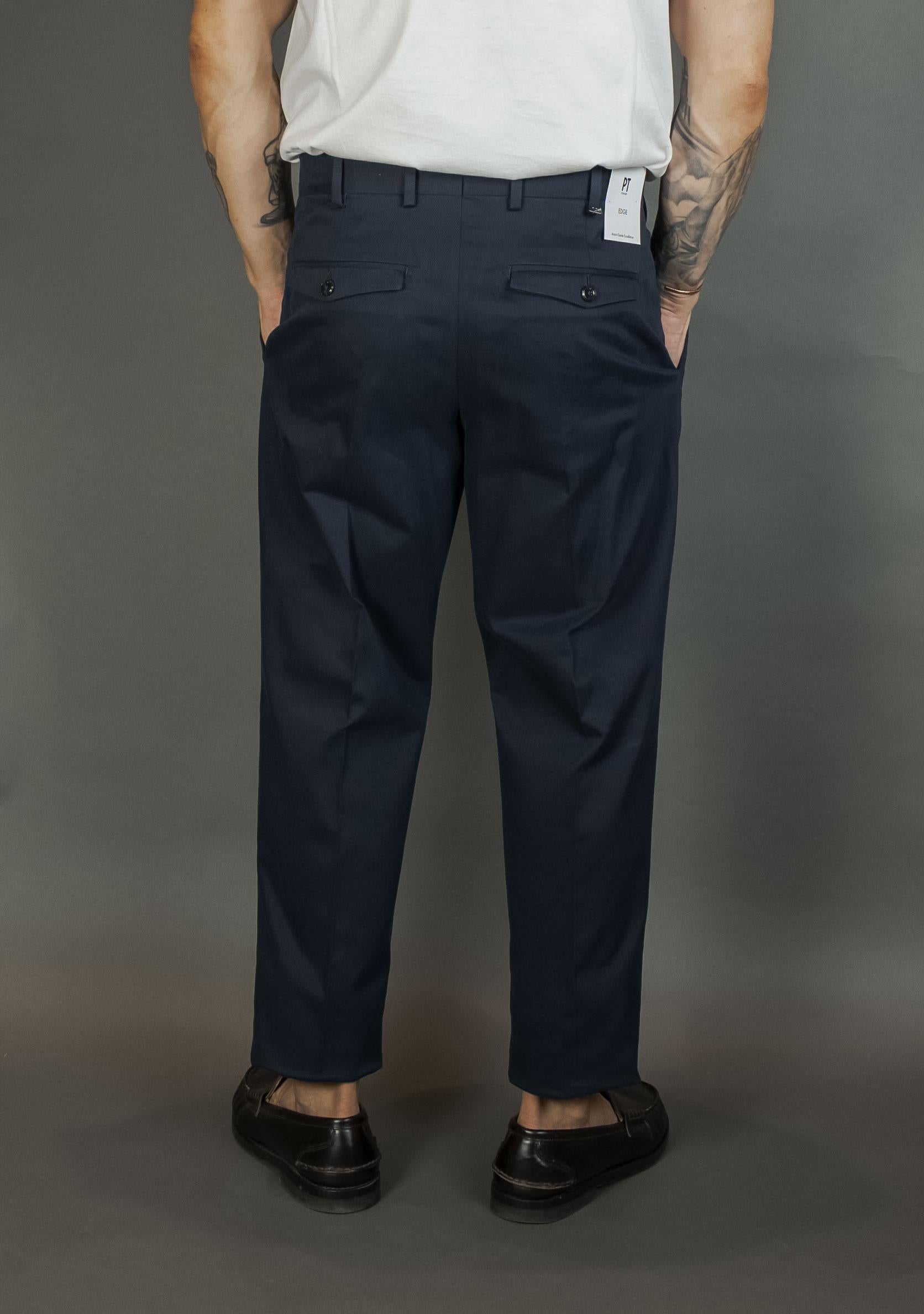 Pantalone PT Torino uomo RSZAZ40FWD SD75 navy RSZAZ40FWD SD75 0360 NAVY PT TORINO 