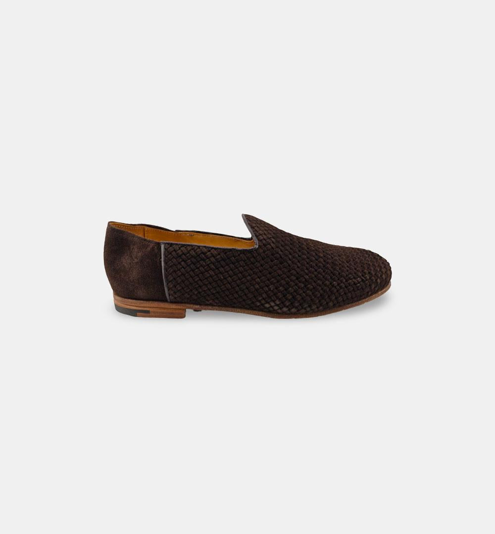 Mocassini Premiata uomo 32406 testa di moro 32406 TRECCIA PREMIATA 