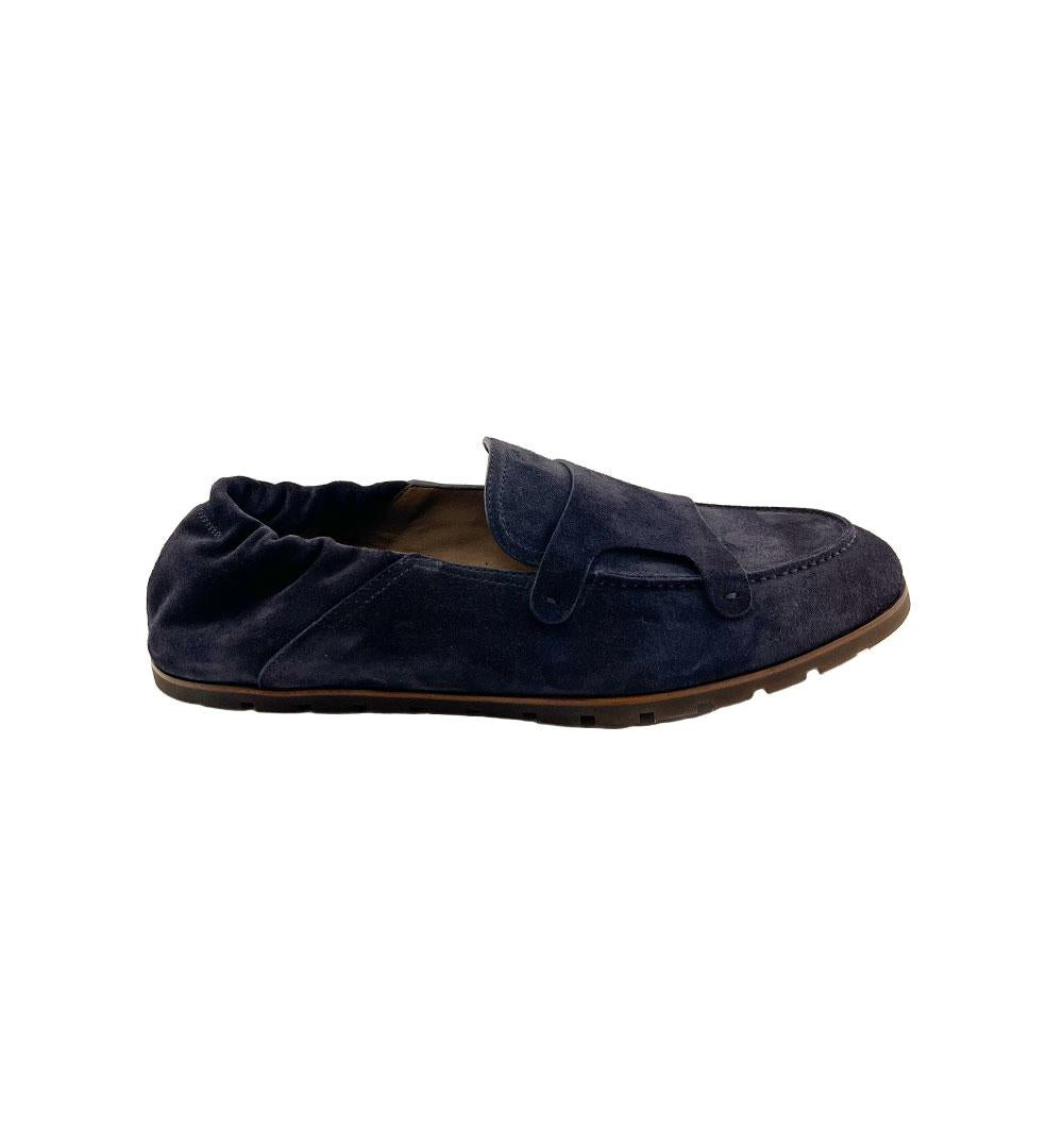 Doppia fibbia Slip on Barrett uomo 241U069 6 blu 241U069.1 D.F.ELASTICO.B BARRETT 