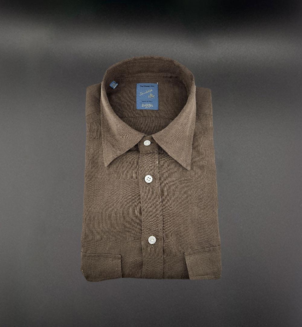Camicia Barba uomo PIU29P014028 moro PIU29P014028 0001 MORO BARBA 