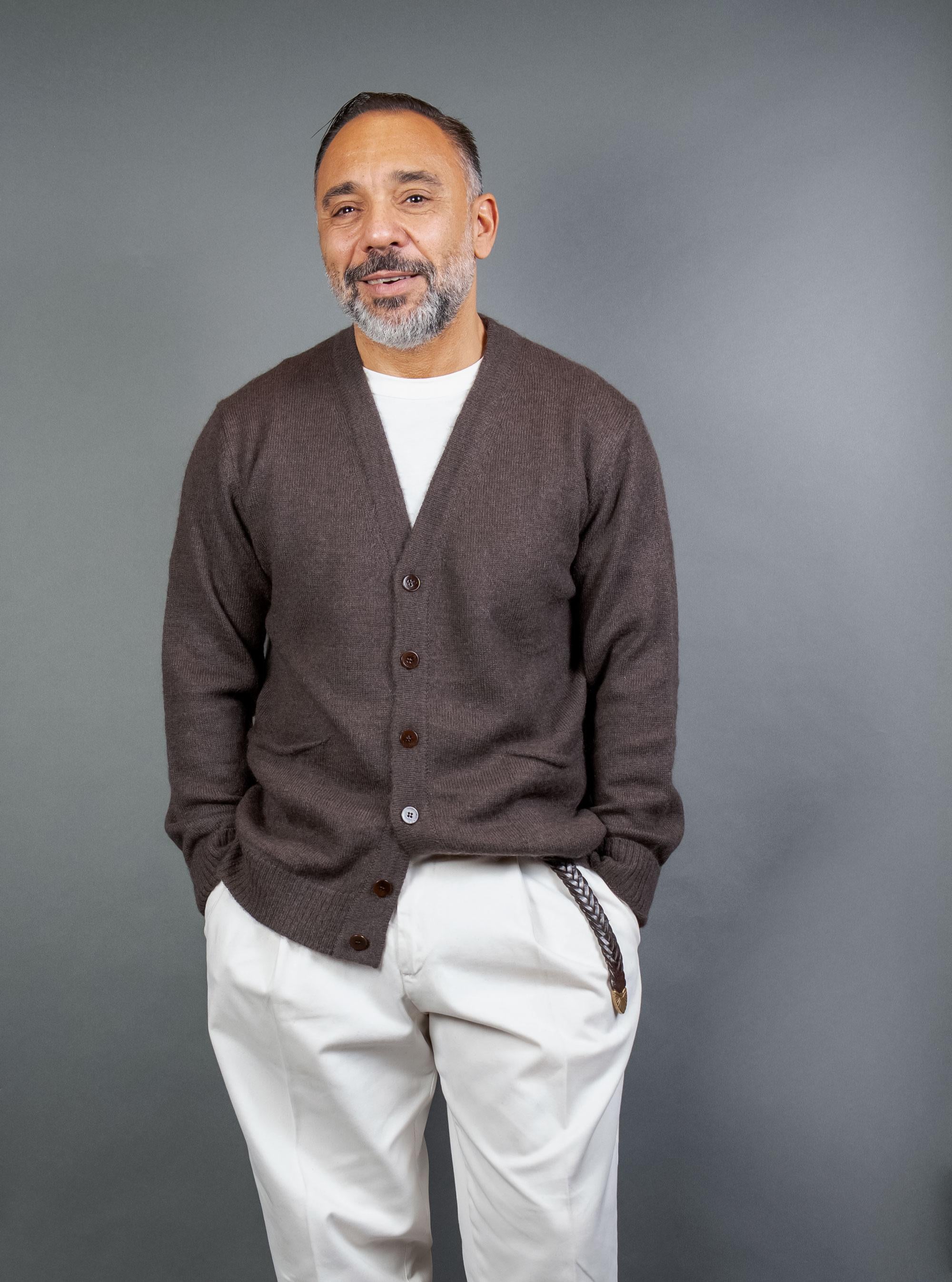 Cardigan DANIELE FIESOLI uomo 1632 Moro 1632 33 MORO DANIELE FIESOLI 