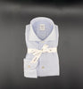 Camicia Borriello x Officine uomo 20037 azzurra jersey