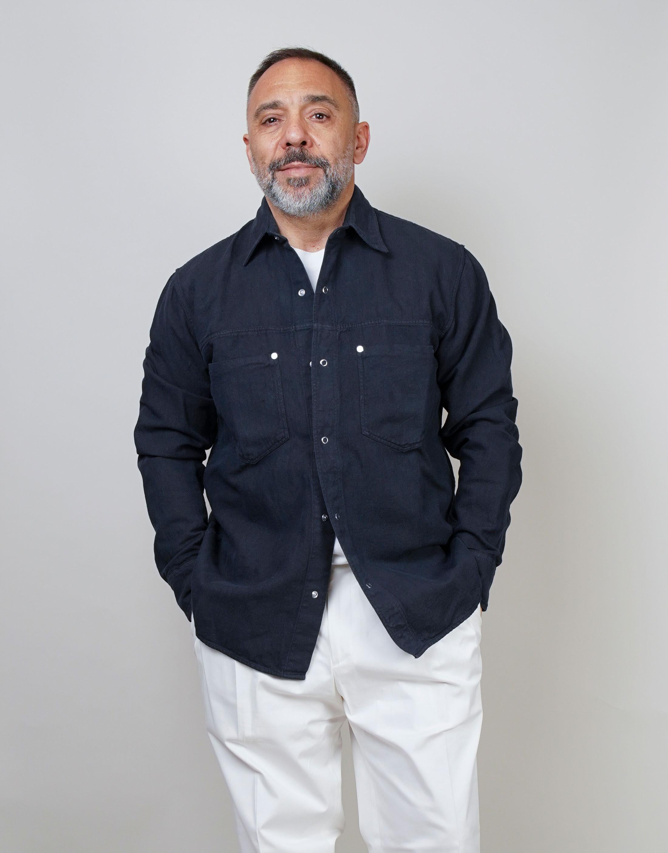 Overshirt Altea uomo  2657305 blu GIUBBINO 2657305 01 ALTEA 