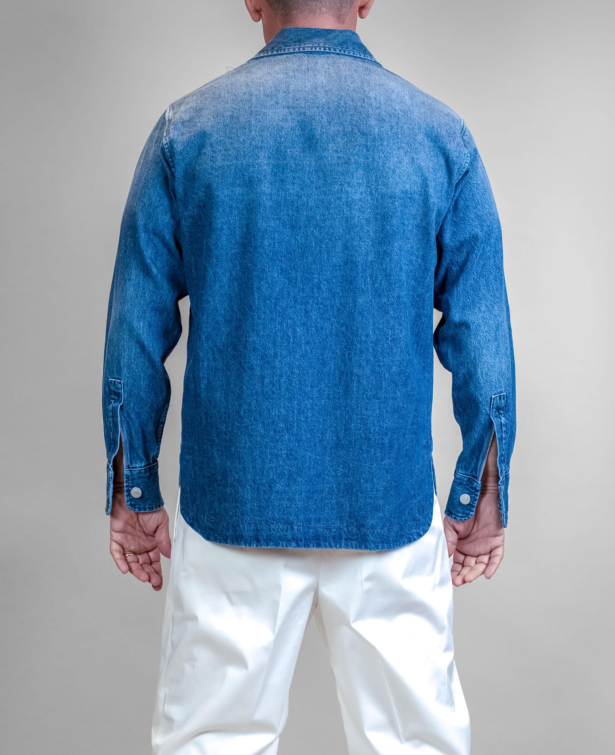 Camicia TINTORIA MATTEI uomo CAMICIA RZAMTO Denim<BR/> CAMICIA RZAMTO UZ1 TINTORIA MATTEI 