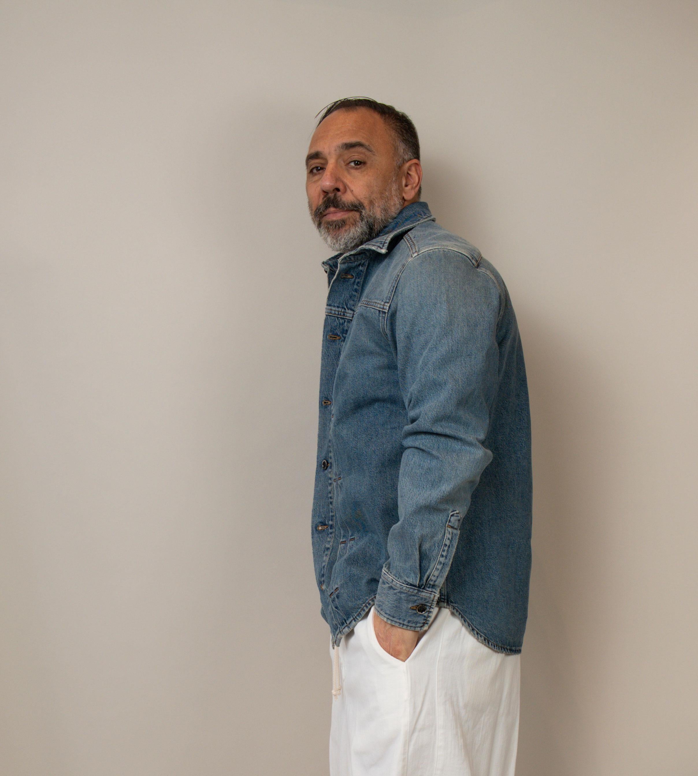 Overshirt Nine in the morning uomo Martino blu MARTINO FS24 NINE INTHE MORNING 