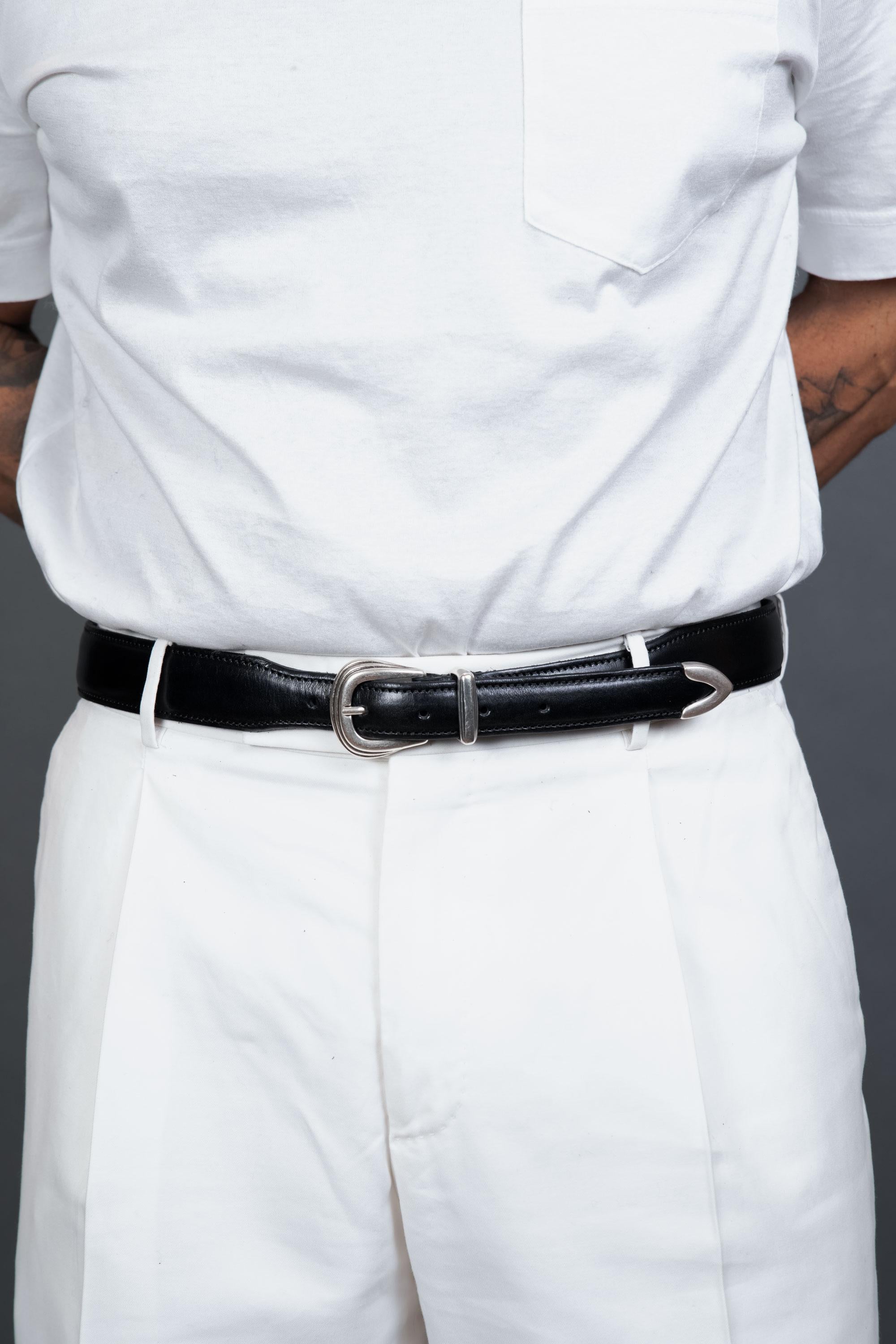 Cintura ALBERTO LUTI uomo 429 035 Nera 429 035 BULL NERO ALBERTO LUTI 