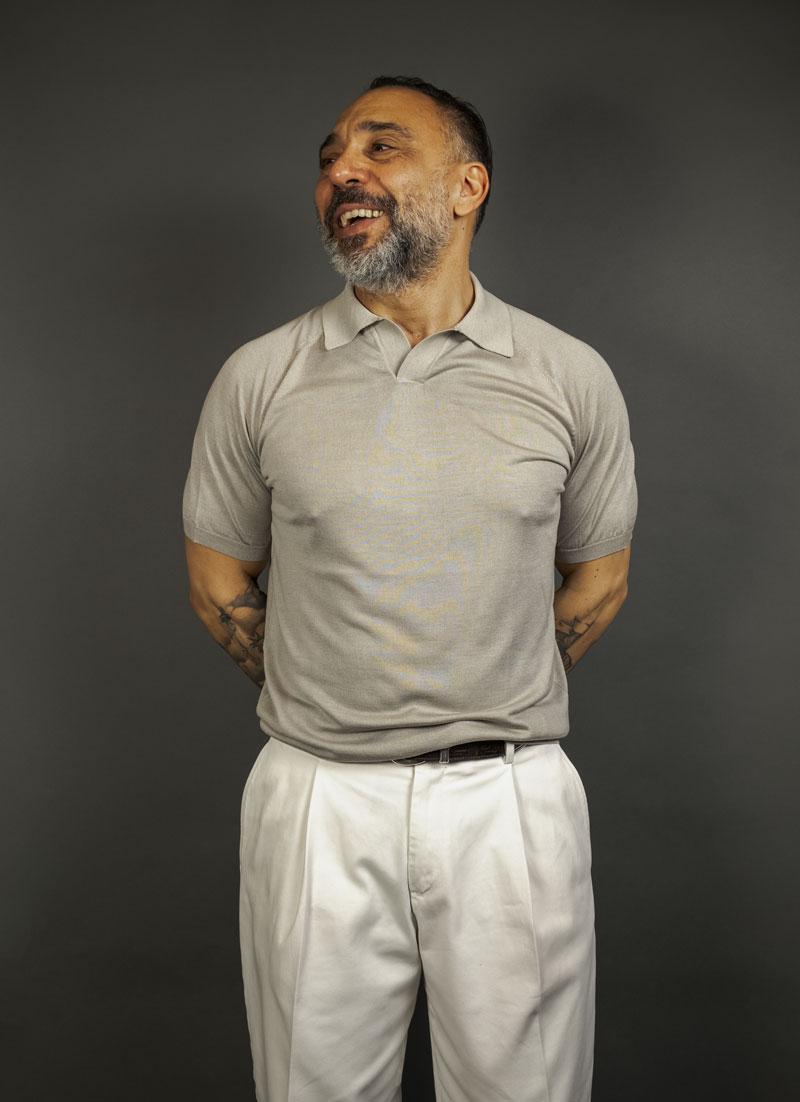 Polo Kangra uomo 1010 23 sabbia 1010 23 044 SABBIA KANGRA 