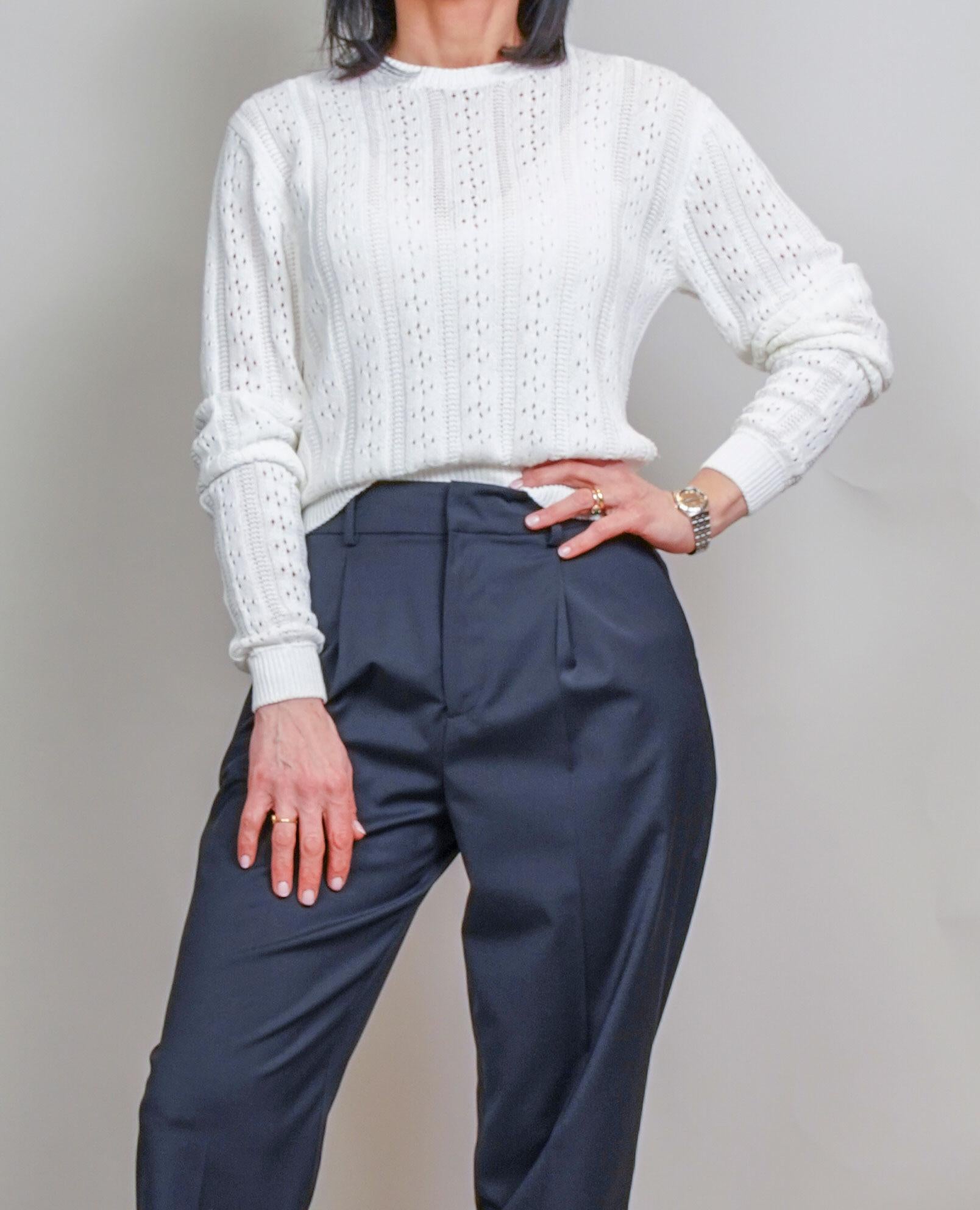 Maglia Daniele Fiesoli donna 6091 bianca 6091 01 DANIELE FIESOLI 