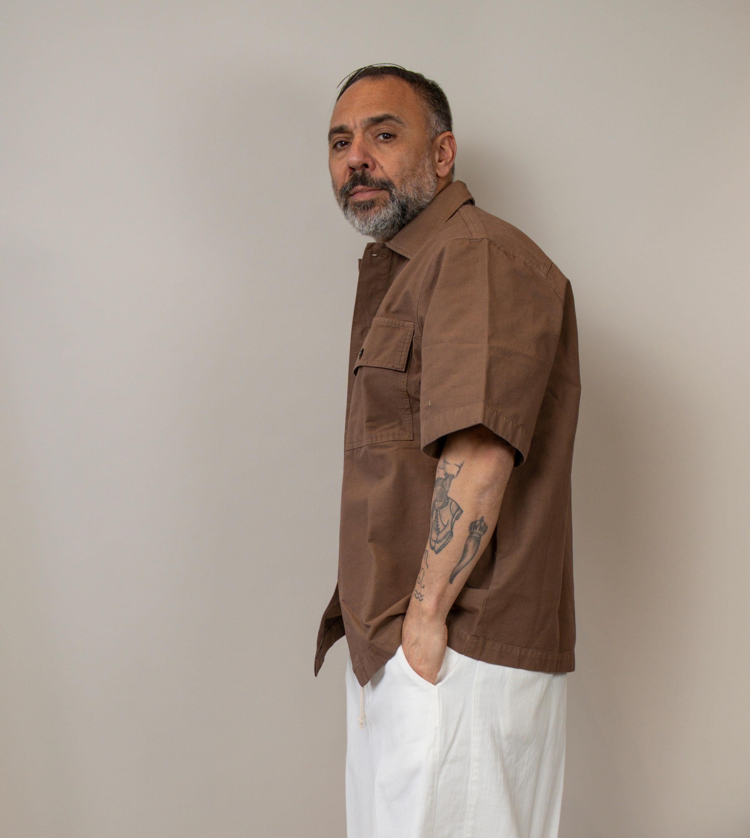 Camicia Nine in the morning uomo Max mocha MAX 32 MOCHA NINE INTHE MORNING 