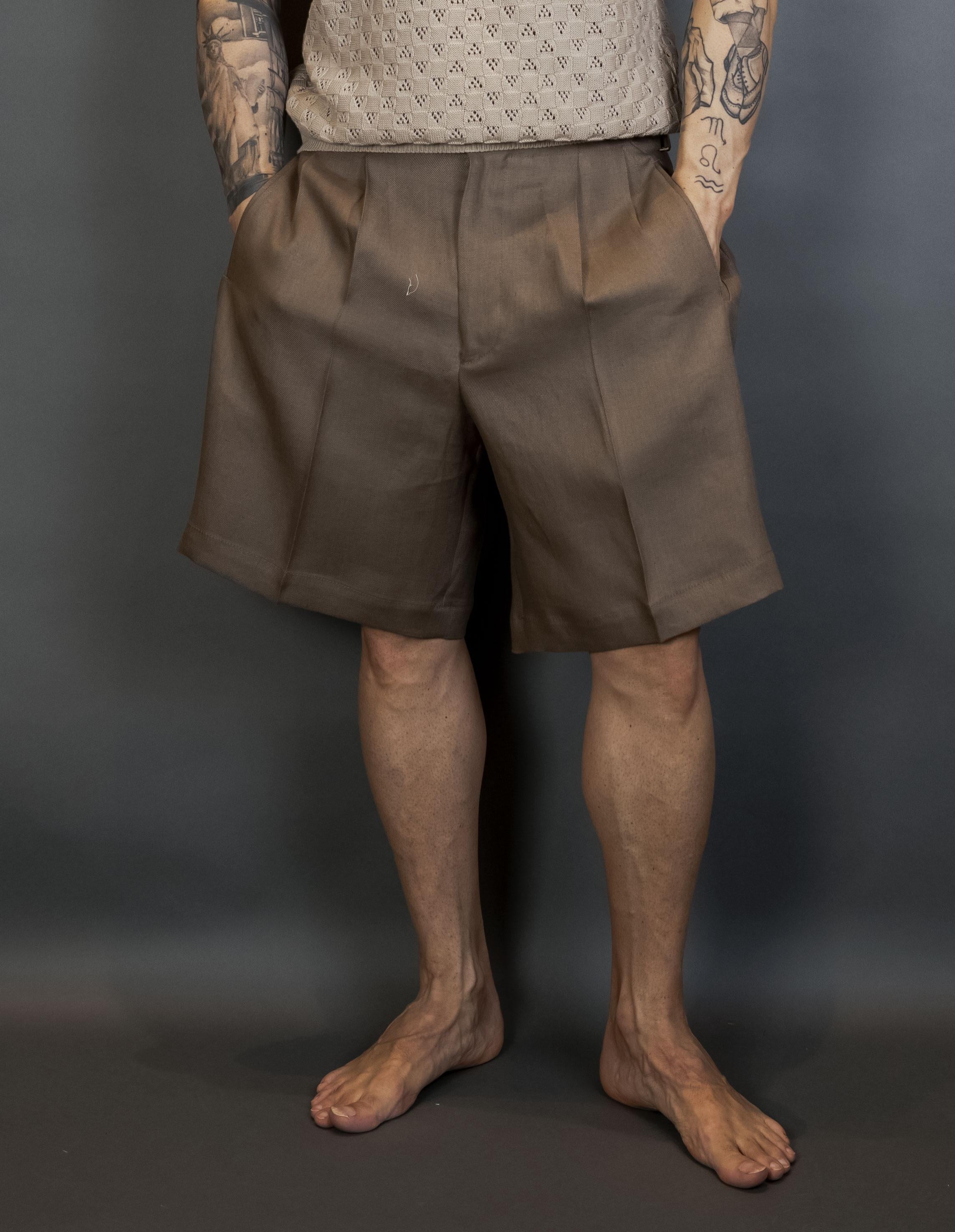 Bermuda Briglia uomo RICCIONES biscotto RICCIONES 325117 036 BISQUIT BRIGLIA 